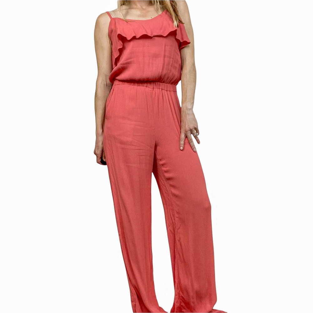 Ella Moss Stella Jumpsuit in Tulip Size Small - Picture 2 of 12